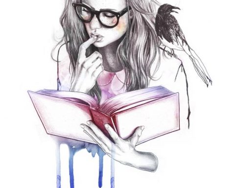 Detalle foto chica leyendo, La magia de leer